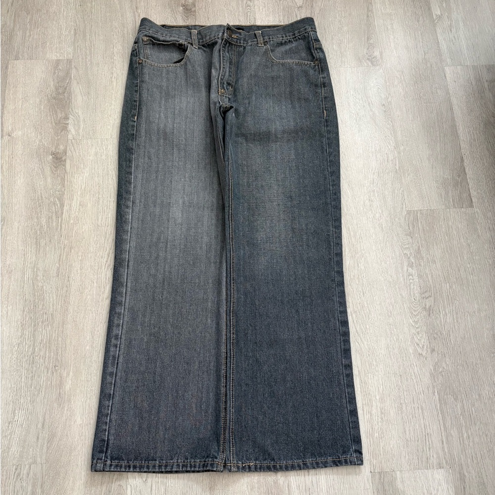 Beverly Hills Polo Club Men's Relaxed Jeans - Dark Blue